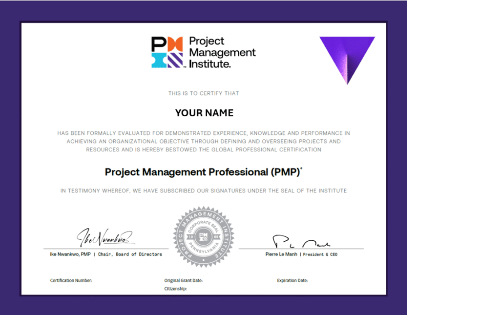 pmp cert